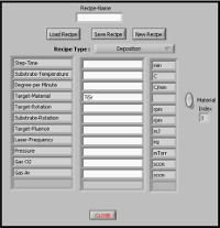 Recipe editor