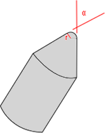 Conical tip